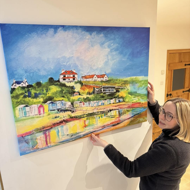 Print- Coldingham Sands- Large Print