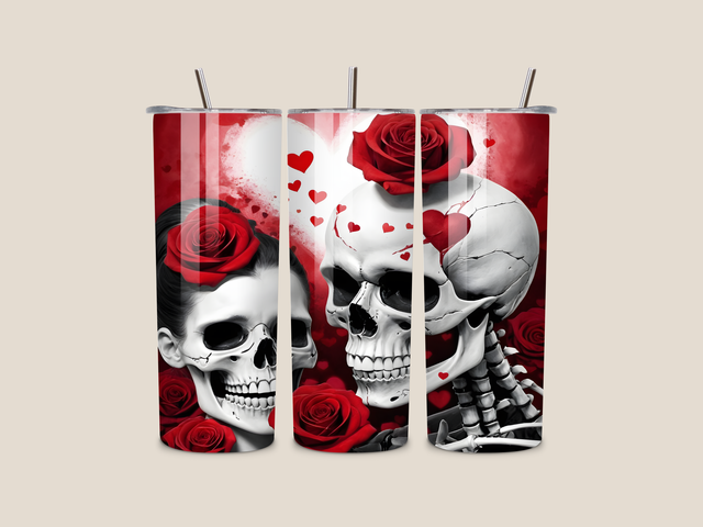 Valentine's Day Skull