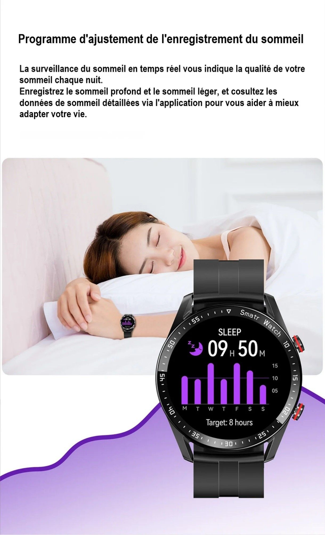 HW20 Sport montre intelligente, fréquence cardiaque pression artérielle surveillance de la santé Smartwatch pour hommes femmes