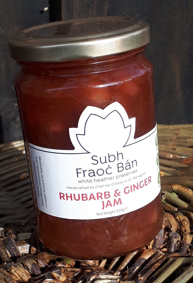Rhubarb and Ginger Jam