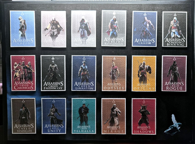 Toile A3 - Assassin's creed