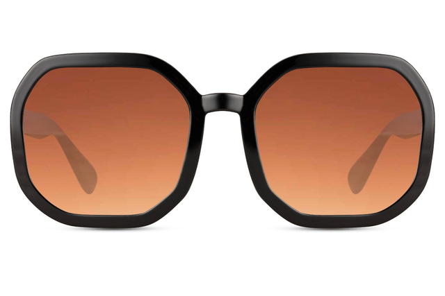 LUNA Lunettes de soleil Noir/Marron