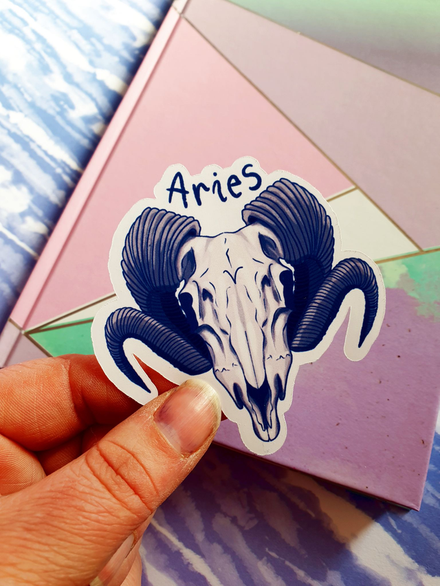 Aries Single Sticker