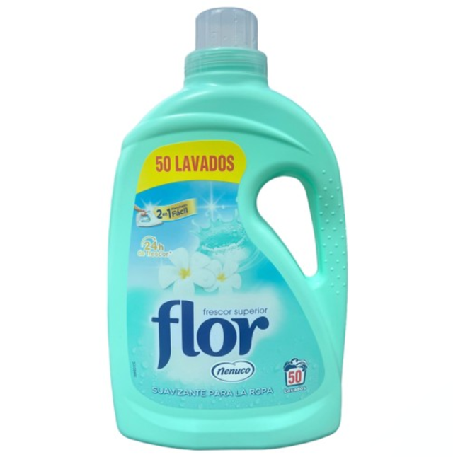 Flor Non Concentrated Fabric Softener 50 Wash - Nenuco 