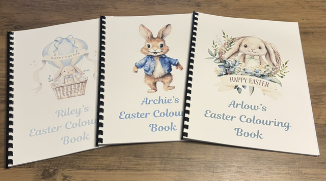 Easter colouring book