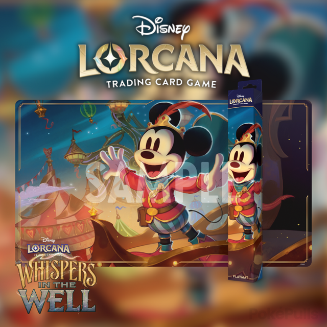 Disney Lorcana: Whispers in the Well Playmat - Mickey Mouse (julkaisu 14.11.2025)