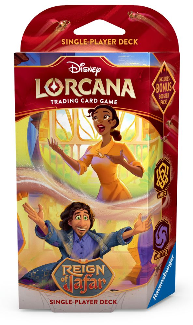 Ravensburger Disney Lorcana – S8 Reign Of Jafar: Single-Player Deck: Tiana &amp; Bruno