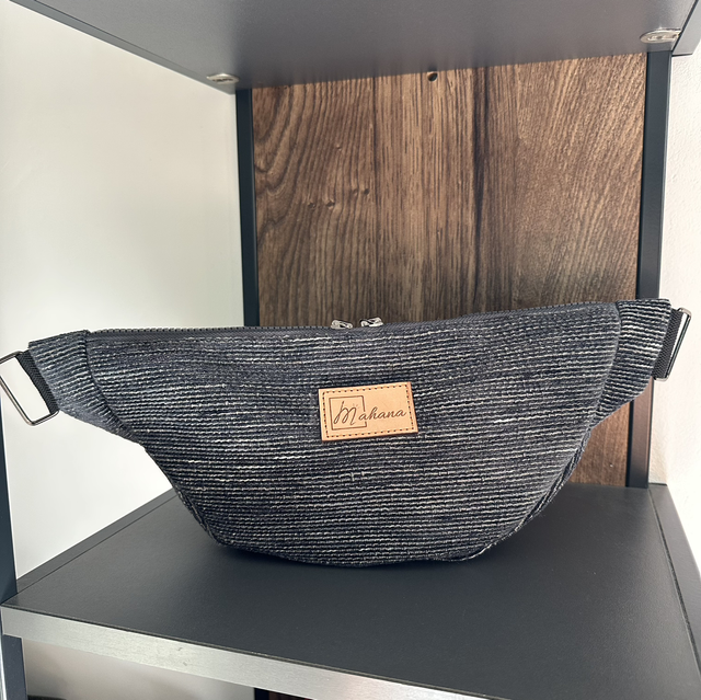 Sac Bahana tané gris bleu chiné