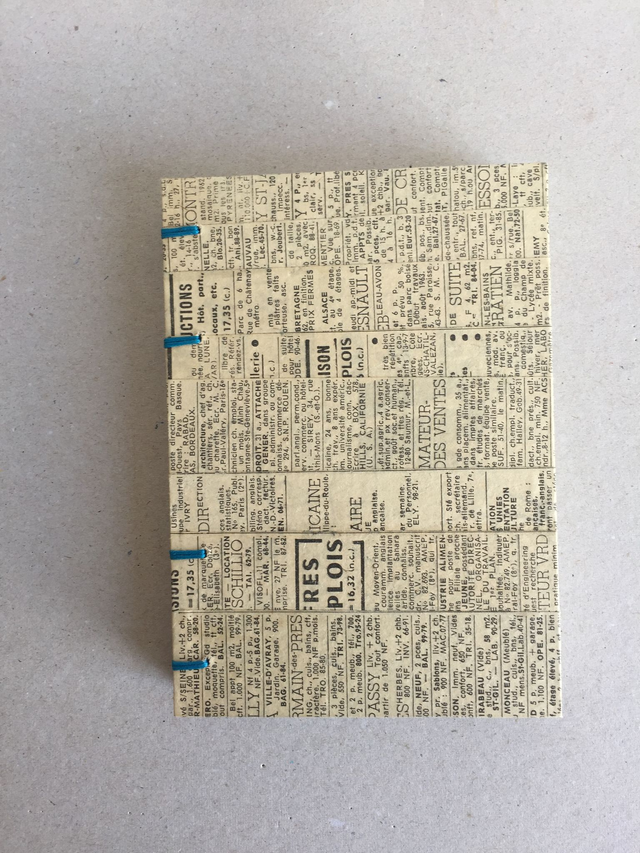 Carnet de note - Collage