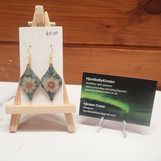 Vintage Floral Earrings