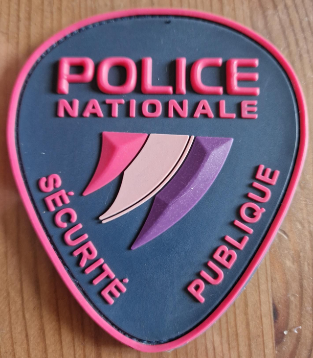 Patch Pvc PN Sécurité Publique Octobre Rose 