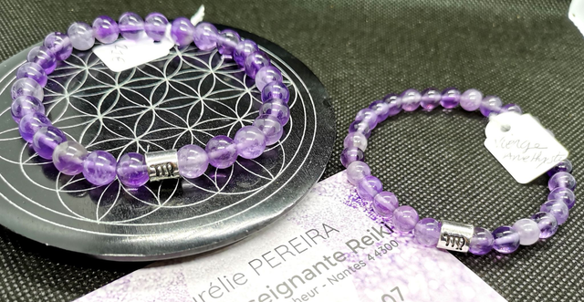 Bracelet Astro Vierge 8mm / 18cm