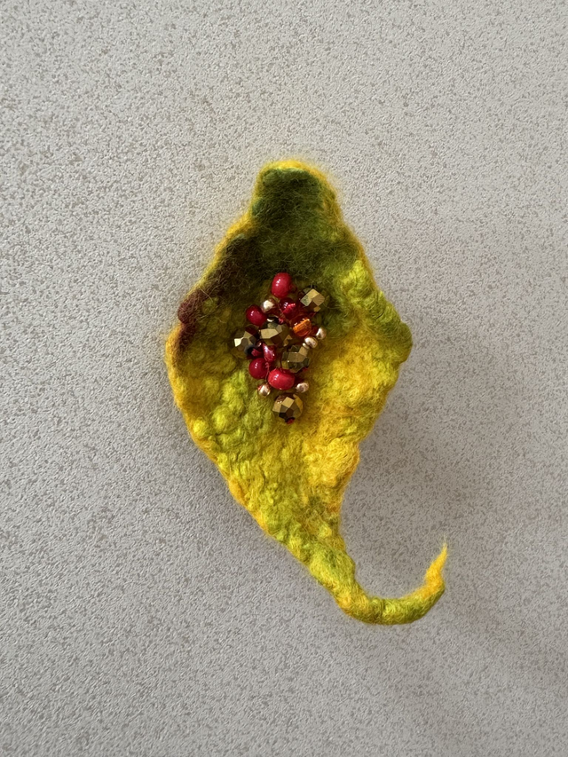 Fall in Love - Filzbrosche