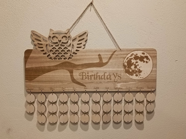 Calendrier Hibou