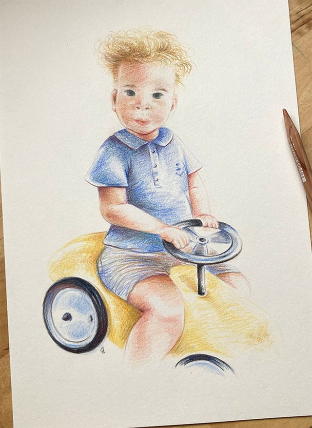 Commande portrait T.2