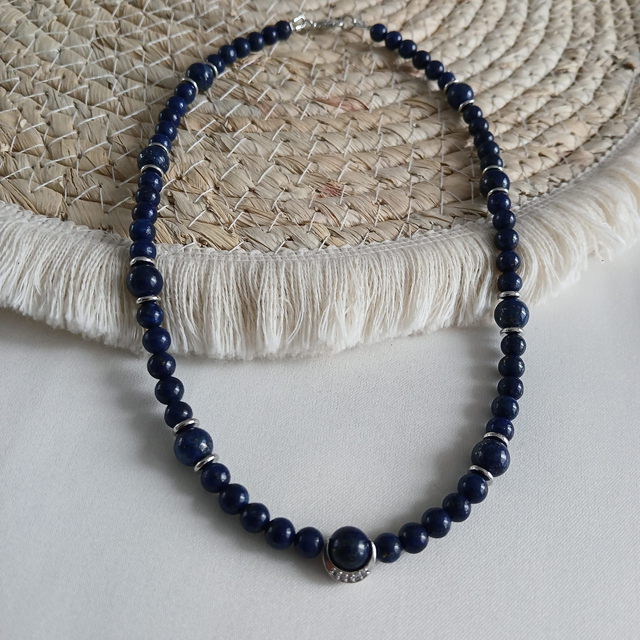 Dames ketting Lapis Lazuli (1.368)