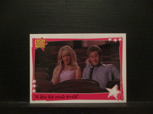 High School Musical 2 Original Trading Card #11