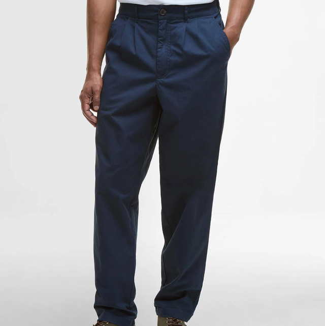 Barbour Cole Relaxed Trousers Navy
