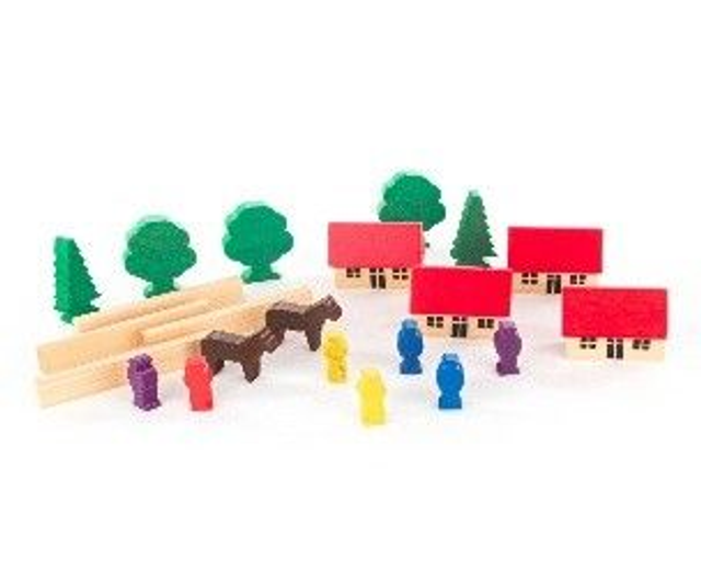 20002 Feriensiedlung  mit Pferden 053/1017