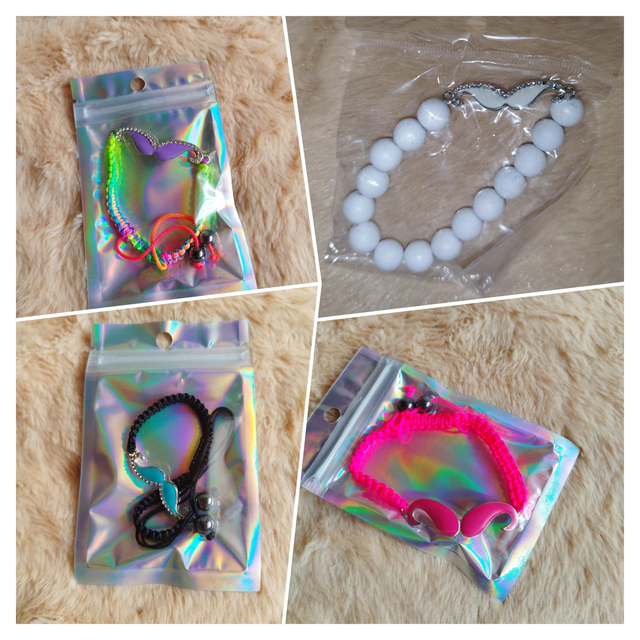 Bracelet Fantaisie Moustache – Couleurs et Styles Assortis