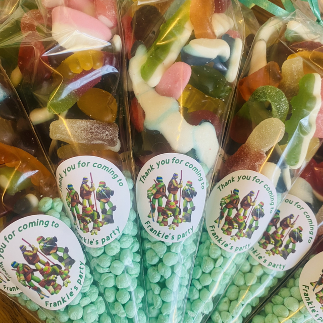 Party Sweet cones ninja turtles 
