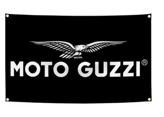 Grote vlaggen Moto Guzzi (150x90cm)