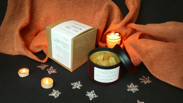 Bougie &quot;Galette des rois&quot;