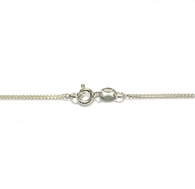 Zilveren gourmet ketting 1,2 mm 42 cm