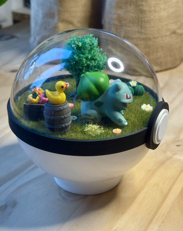 🌼 Terrarium Pokémon - Édition printemps -  Bulbizarre