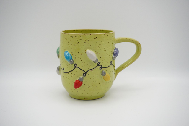 Lyskæde kop - Grøn