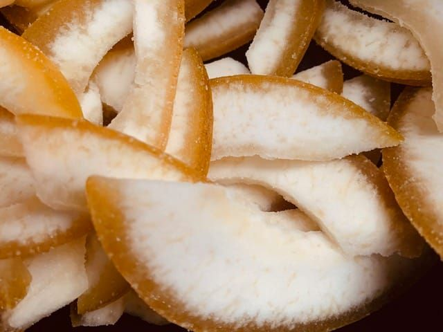 Gedroogde pomelo