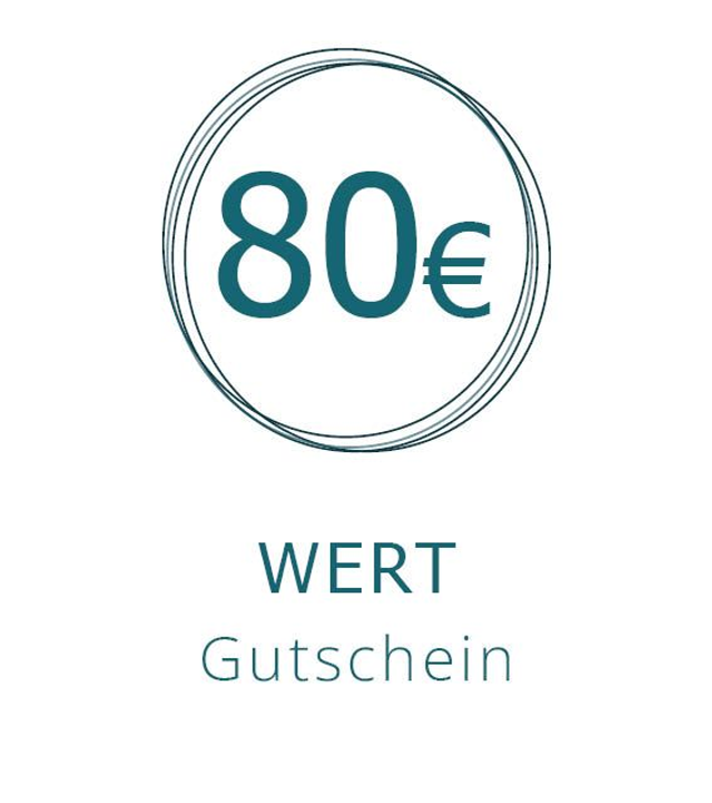 Wert-Gutschein 80€