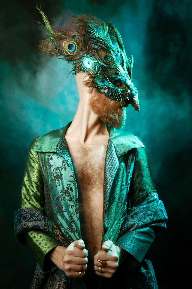 Tirage Photo "Le Paon" non encadré