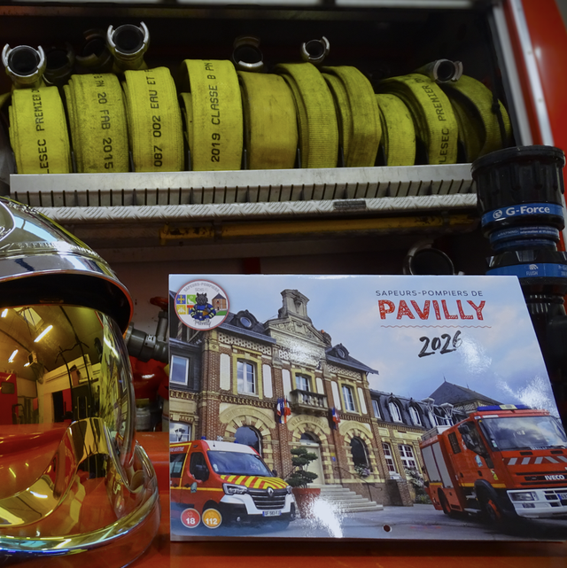 Calendrier 2026 des pompiers de Pavilly