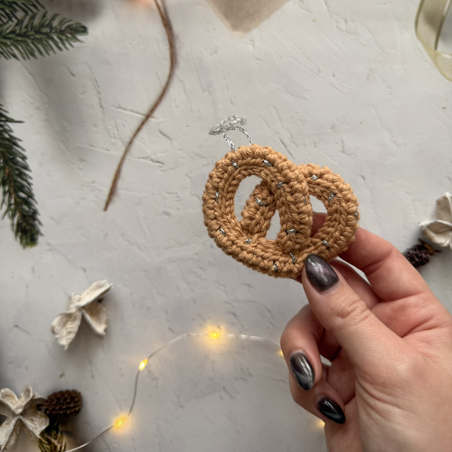Accroche pour Sapin Bretzel au crochet