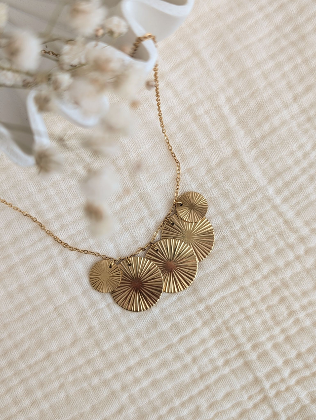 Collier HORTENSE à sequins