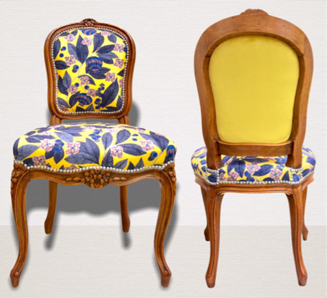 1 Chaise De Style Louis XV 