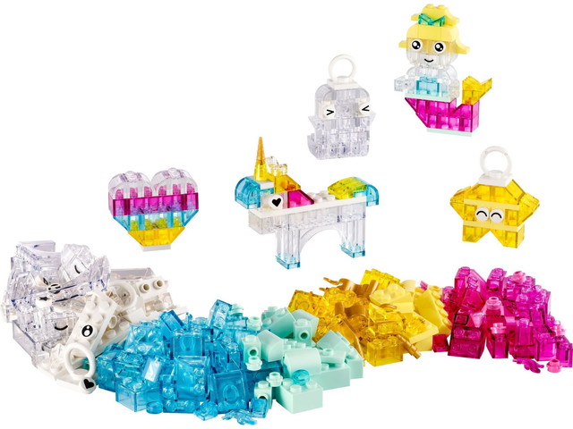LEGO 11040 Zauberbox mit durchsichtigen Steinen