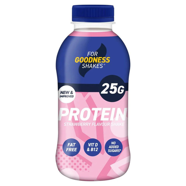 For Goodness Shakes Protein Shake Strawberry 435ml