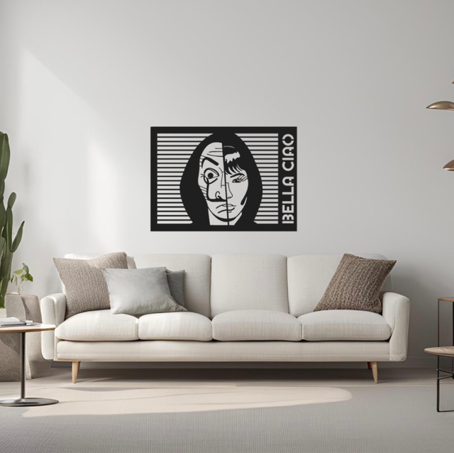 Cadre Bella ciao (55x39cm) 