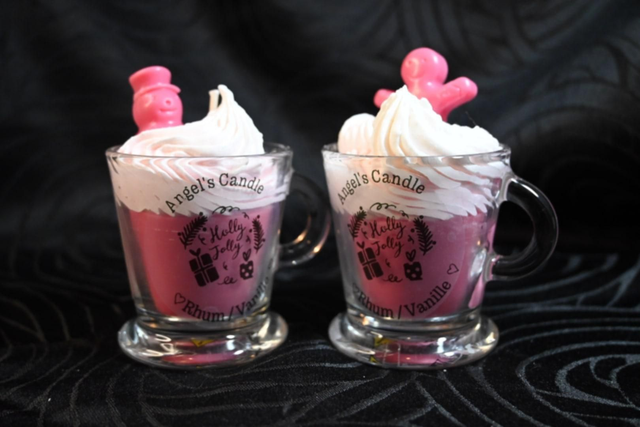 Bougie Mini Rhum Vanillé – Parfum boisé et vanillé naturel