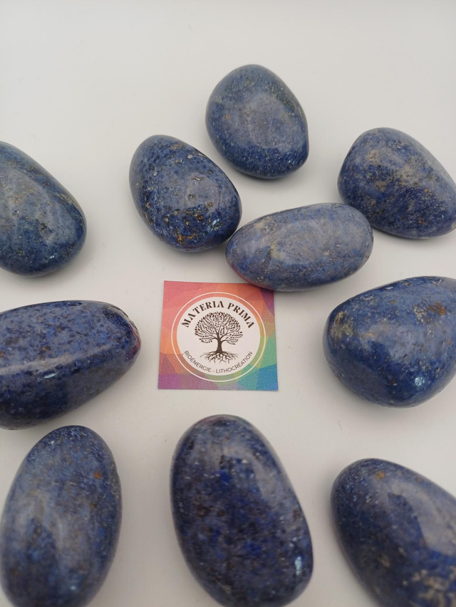 Dumortierite (pierre roulée)