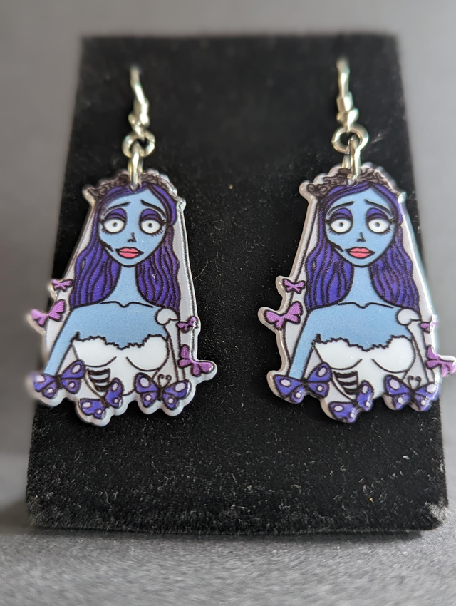 Corpse Bride Earrings 