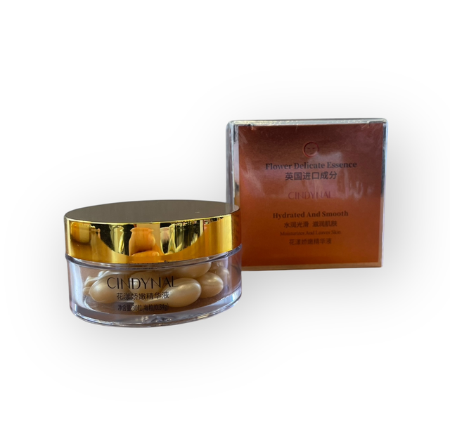 Cindynal Flower Delicate Essence hyaluronihappokapselit