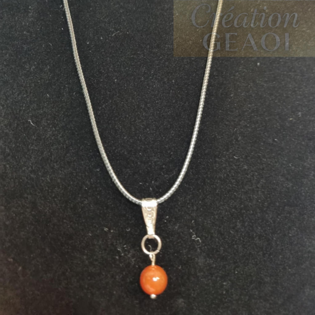 Agate rouge cornaline