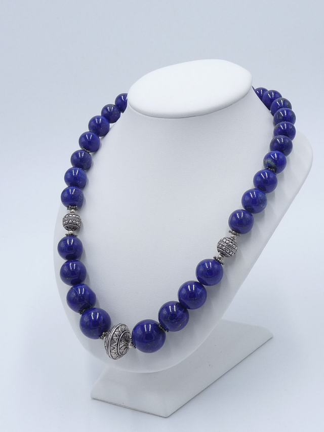 Collier lapis lazuli