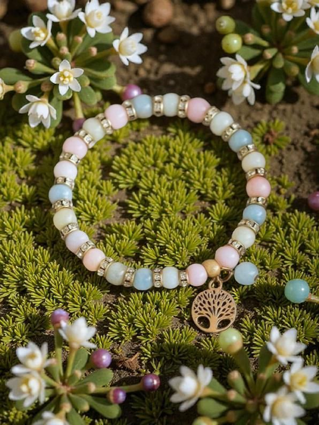 Bracelet Morganite - Tendresse &amp; Sérénité