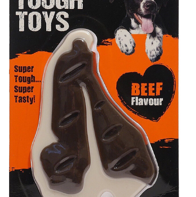 Tough toys beef flavoured chew 