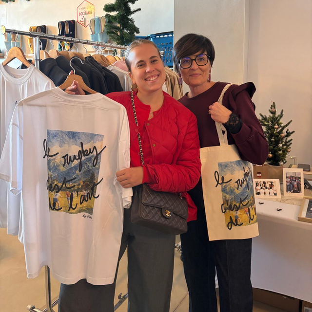 Tee shirt Le rugby c’est de l’art 