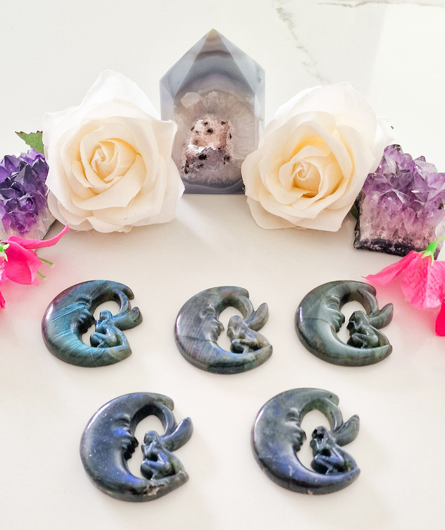 Fairy & Moon : Labradorite 